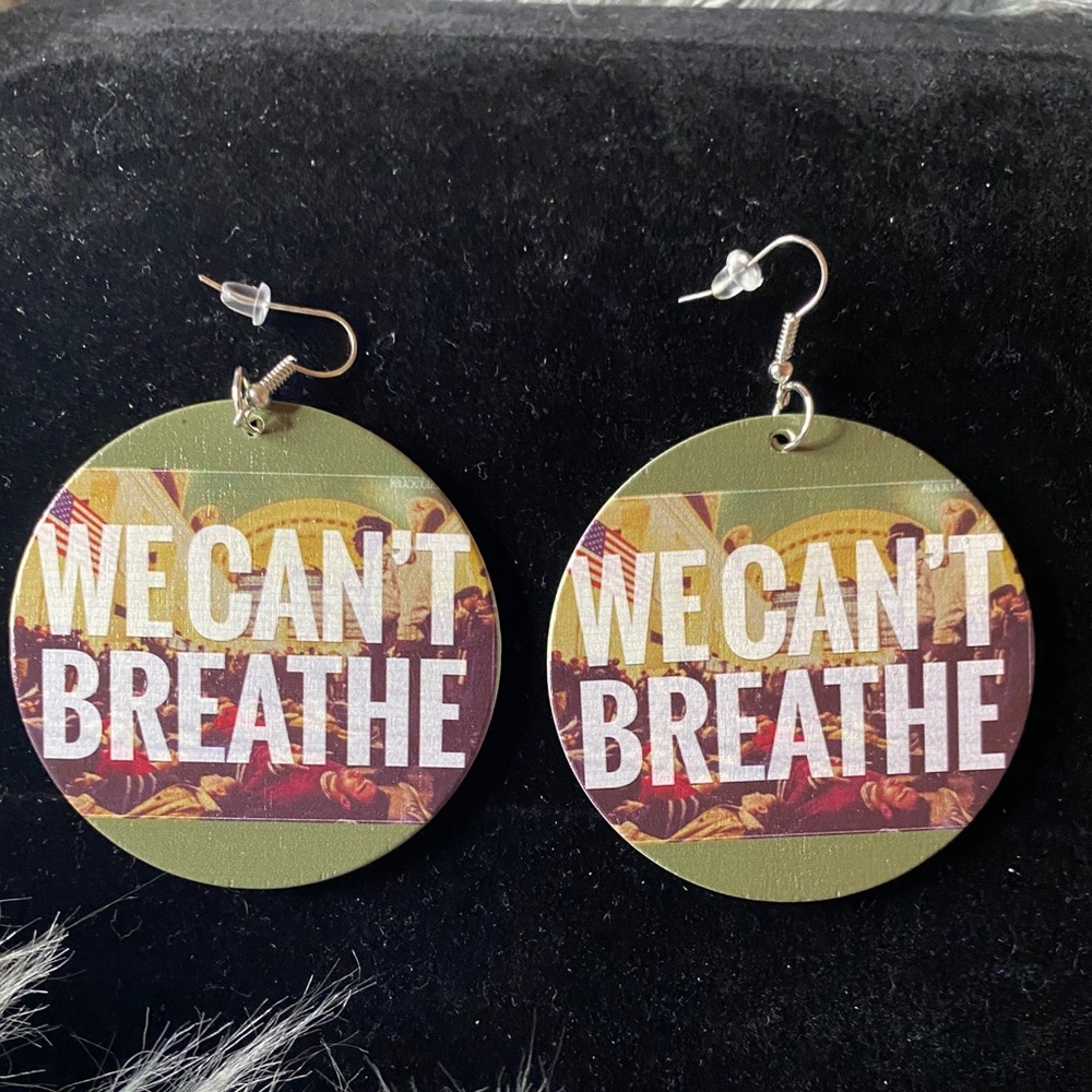 Wooden earrings